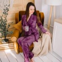 Warme pyjama voor dames P2834 4
