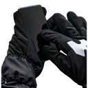 Warme, wasserdichte und winddichte Motorradhandschuhe mit verlängertem Bündchen und verstellbarem Kordelzug für Fahrten bei Kälte Unisex 8