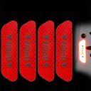 Warning Reflective Stickers 4 pcs 2