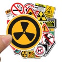 Warning Stickers 50 pcs E111 4
