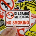 Warning Stickers 50 pcs E134 5