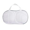 Washing Bag for Bras Fine Mesh with Zip 1 pc Protective Bag for Delicate Laundry in Washing Machine Special Care for Lingerie 2