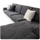 Wasserabweisender Bezug für das Sitzkissen des Sofas elastisch und weich 135-160 x 65-85 x 5-20 cm Jacquardstoff für Sofa und Sessel 2