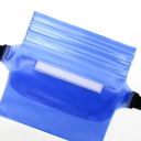 Wasserdichte 3-Lagen Schwimmtasche 22 x 18 cm Schutzhülle für Handy und Wertsachen Wiederverschließbare Reißverschlusstasche Strandtasche für Wasser und Regen 2