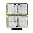 Wasserdichte Angelbox mit beidseitiger Öffnung 19 x 10 x 4,5 cm Stabiler Organizer für Haken und Köder Langlebige Aufbewahrungsbox 4