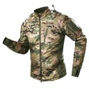 Wasserdichte Herrenjacke mit Kapuze 3