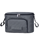 Wasserdichte Wickeltasche, 32 x 16 x 18,5 cm, Umhängetasche mit Taschen für Flaschen und Feuchttücher, Reise-Organizer 6