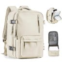 Wasserdichter Reiserucksack aus Nylon 40 x 20 x 25 cm Wasserdichte Tasche Seitliche Flaschentasche Doppelter Reißverschluss Handgepäck Für 5