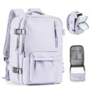 Wasserdichter Reiserucksack aus Nylon 40 x 20 x 25 cm Wasserdichte Tasche Seitliche Flaschentasche Doppelter Reißverschluss Handgepäck Für 4