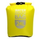 Wasserdichter Trockenrucksack, 24 l, Polyestertasche zum Schwimmen, Rafting, Kajakfahren, Trekking, Segeln und Kanufahren, leichter 3