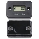 Wasserdichtes digitales Betriebsstundenzähler LCD Induktionszeitmesser für Motorrad, Quad, Rasenmäher, Motorsäge, Schneemobil, Benzinmotoren 3