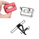 Wasserdichtes digitales Betriebsstundenzähler LCD Induktionszeitmesser für Motorrad, Quad, Rasenmäher, Motorsäge, Schneemobil, Benzinmotoren 5