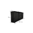 Wasserdichtes Keyboard-Case 99,5x40x13,5 cm Oxford Schutzcase für 61 Tasten Weiche Innenauskleidung Doppelte Tasche Schwarzes Zubehör 4