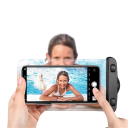 Wasserdichtes universelles Handyhülle 6,7" Schwimm- und Unterwasser-IPX8 PVC Schutz Tasche Wasserdichter Beutel Schutz bei Wassersportarten 3