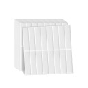 Wasserfeste selbstklebende Fliesen 25,4 x 25,4 cm PET 10 Stück Wandaufkleber für Küche Badezimmer einfache Installation 4