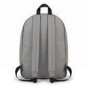 Wasserfester Katzenrucksack 42 x 28 x 11 cm in Grau mit Ohren und hervortretenden Schnurrhaaren sowie mehreren Reißverschlusstaschen und einem Tragegriff 4
