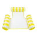 Wasserhängesessel 133 x 100 cm PVC Aufblasbare Liege mit Rückenlehne und Armlehnen Schwimmender Sessel für den Pool zur Entspannung 12