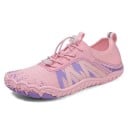 Wasserschuhe Barefoot Netz atmungsaktiv mit Schnellverschluss und rutschfester Gummisohle Unisex Für den Pool, ans Meer 3