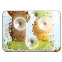 Wasserspielzeug für die Badewanne 17,8 x 7,4 x 15,5 cm Entenfigur mit Rutsche, rotierenden Elementen und Schöpfkelle Spaßige interaktive Badewannenset für Kinder 3