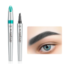 Waterbestendig vloeibaar wenkbrauwpotlood 12,8 cm met 4 punten voor nauwkeurige wenkbrauwvormgeving 1 g Natuurlijk effect Langdurige make-up 7