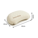 Waterdicht opblaasbaar schuimkussen 24 x 42 x 12 cm Lichtgewicht reiskussen TPU-materiaal Compact opvouwbaar 99 g Kamperen en buiten 2
