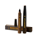 Waterdichte borstel voor het corrigeren van baarden en snorren Nauwkeurige baardverzorging Styling van baarden en snorren Mannen cosmetische applicator voor baardverzorging 1