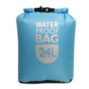 Waterdichte droge rugzak van 24 liter van polyester voor zwemmen, raften, kajakken, trekking, zeilen en kanoën. Lichtgewicht sportrugzak. 2