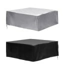 Waterdichte hoes voor de jacuzzi 244 x 244 x 90 cm met trekkoord bestand tegen hitte en kou afdekhoes voor vierkante jacuzzi voor in de tuin 1