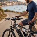 Waterdichte LCD-display S866 met regelaar voor borstelloze motor 24–36 V Kunststof en metaal Snelheidsmeter Zwart en zilver Voor elektrische fiets 5