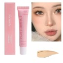 Waterdichte matte BB crème Hydraterende vloeibare foundation Crème voor het egaliseren van de huid 15 ml 4