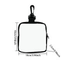 Waterdichte portemonnee 10 x 10 x 2,5 cm Gele tas met grote capaciteit en kattenpatroon Polyester cadeau voor kinderen en volwassenen 2