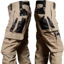 Waterdichte tactische broek voor heren, meerdere zakken, duurzame broek, cargobroek, outdoorbroek, stevig materiaal, functionele herenkleding 5