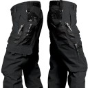 Waterdichte tactische broek voor heren, meerdere zakken, duurzame broek, cargobroek, outdoorbroek, stevig materiaal, functionele herenkleding 3