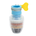 Waterfilter voor kraan 8x3 cm 6-laags waterzuiveraar Waterbesparende verwijdering van onzuiverheden Huisfiltratie voor keuken en badkamer 3