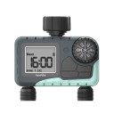 Watering Timer for Garden Tap with LCD Display Automatic Garden Watering Watering Duration 1 min to 3 h 59 min Battery Operated 4