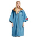 Waterproof Changing Robe with Zip Hood, Warm and Quick-Drying for Swimming, Surfing, Bathing, Water Sports, and Changing on the Beach 4