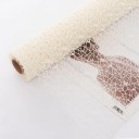 Waterproof Coloured Wrapping Paper 4.57 m × 50 cm Decorative Netted Wrap for Flowers and Gifts for Floristry and Packaging 14