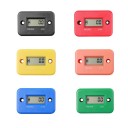 Waterproof Digital Hour Meter LCD Inductive Time Meter for Motorbike Quad Mower Chainsaw Snowmobile Petrol Engines 1