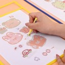 Waterproof Document Pocket 35 x 25.5 cm Transparent Tracing Sheet Reusable Easily Erasable Set of 10 3