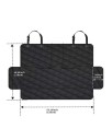 Waterproof Dog Car Seat Cover Universal Size Without Seatbelt Opening 3