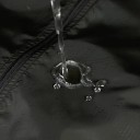 Waterproof Hooded Polyester Lightweight Zip Jacket for Hiking, Outdoor Activities and Everyday Wear 12