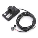 Waterproof LCD Display S866 with Controller for Brushless Motor 24–36 V Plastic and Metal Speedometer Black and Silver for Electric Bicycle 3