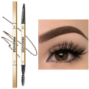 Waterproof Matte Eyebrow Pencil with Brush 0.1 g Double Head Precise Shaping Easy to Use Long-Lasting Makeup 3