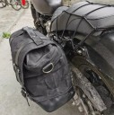 Waterproof Motorcycle Side Bag 40 × 15 × 30 cm Black Motorcycle Bag Without Straps Rear Side Luggage 3