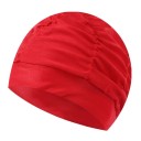 Waterproof Nylon Swimming Cap Pool Cap Elastic Equipment for Swimmers 2