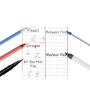 Waterproof Pocket Notebook 7.6 x 12.7 cm 100 Pages Spiral Binding Ruler Back Outdoor Notepad 4