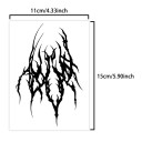 Waterproof Temporary Tattoo 15 x 11 cm Lasts 12-15 Days Tattoo Paper Easy Application Durable Body Tattoo Modern Design 2