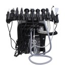 Waterstof zuurstof apparaat 10v1 hydrodermabrasie ultrasone huidreiniging met koppen 44 × 28 × 46 cm voor gezichtsverzorging 6