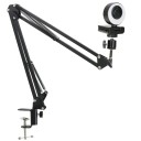 Webcam com iluminação e suporte 1