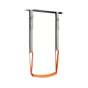 Weerstandsband met ondersteuning voor push-ups oranje tot 100 kg 40 kg weerstand 1